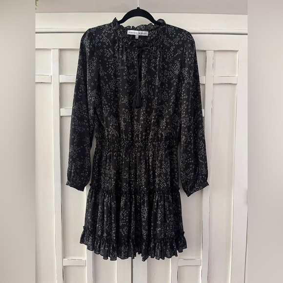 Rebecca Minkoff Rosemary Star Print Dress Size L - Picture 1 of 6